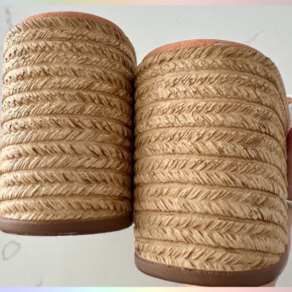 Oh! My Sandals White Leather Platform Sandals – Size 39/8.5US - Picture 6 of 6